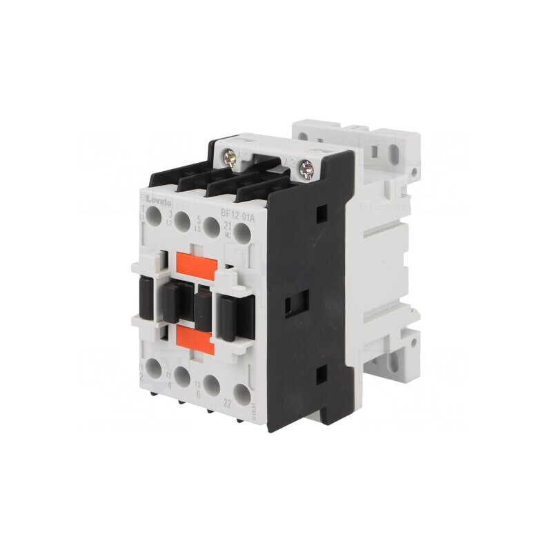 Contactor 3P NO + 3 Auxiliare NC 24VAC 12A | Electronic-mag.ro | Componente Electronice