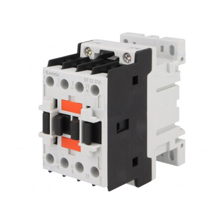 Contactor 3P NO + 3 Auxiliare NC 24VAC 12A | Electronic-mag.ro | Componente Electronice