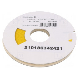 Manșon Termocontractabil Galben 3,2mm 13m | Electronic-mag.ro | Componente Electronice