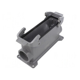Carcasă pentru conectori HDC Han B L32B drept | Electronic-mag.ro | Componente Electronice