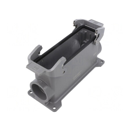 Carcasă pentru conectori HDC Han B L32B drept | Electronic-mag.ro | Componente Electronice