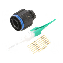 Conector Militar Dimensiune 11 MIL-DTL-38999 Series III Mufă | Electronic-mag.ro | Componente Electronice