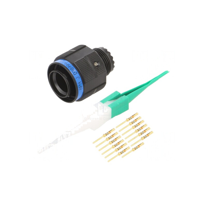 Conector Militar Dimensiune 11 MIL-DTL-38999 Series III Mufă | Electronic-mag.ro | Componente Electronice