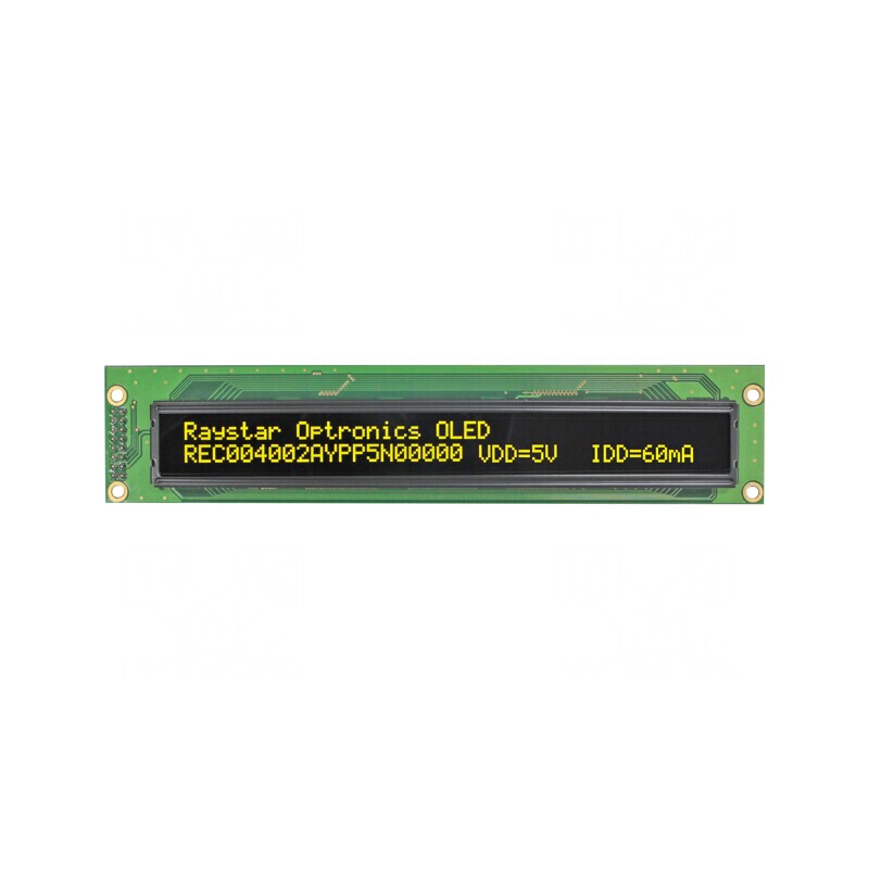 Afișaj OLED Alfanumeric 40x2 Galben | Electronic-mag.ro | Componente Electronice Afișaj OLED Alfanumeric 40x2 Galben | Electronic-mag.ro | Componente Electronice