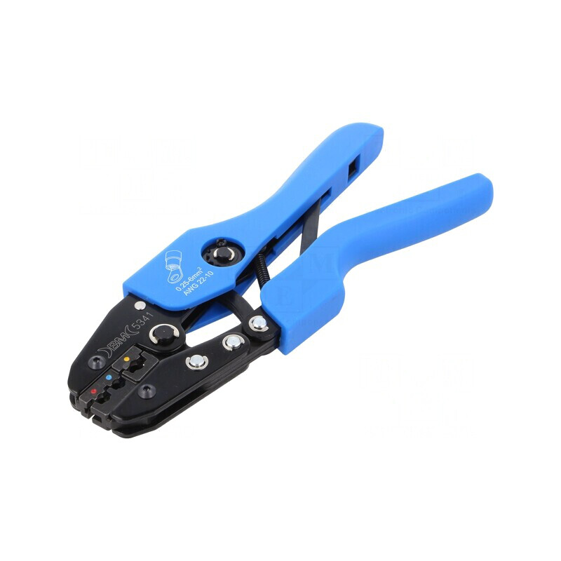 Unealtă de sertizare terminale izolate 0,25-6mm2 BM 5341 | Electronic-mag.ro | Componente Electronice