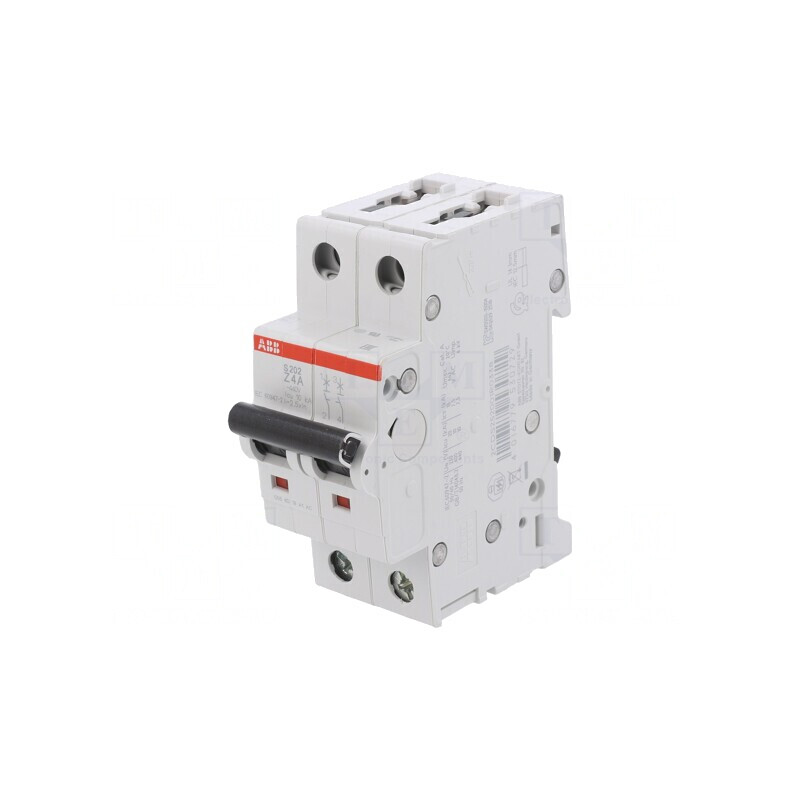 Întrerupător de Supracurent 400VAC 4A 2 Poli Caract. Z | Electronic-mag.ro | Componente Electronice