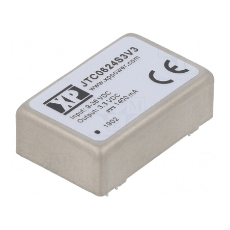 Convertor DC/DC 6W 9-36V la 3.3V 1400mA DIP24 | Electronic-mag.ro | Componente Electronice