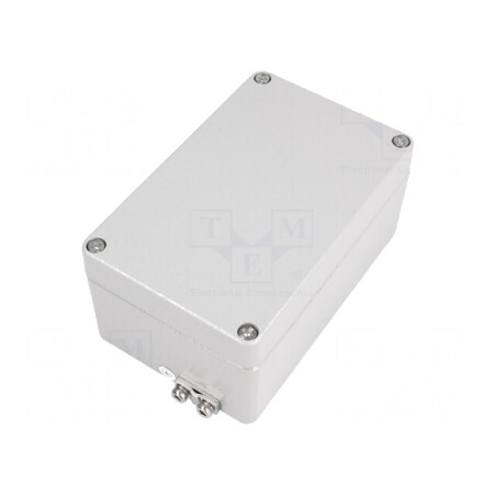 Carcasă universală aluminiu gri ATEX 80x125x57mm | Electronic-mag.ro | Componente Electronice