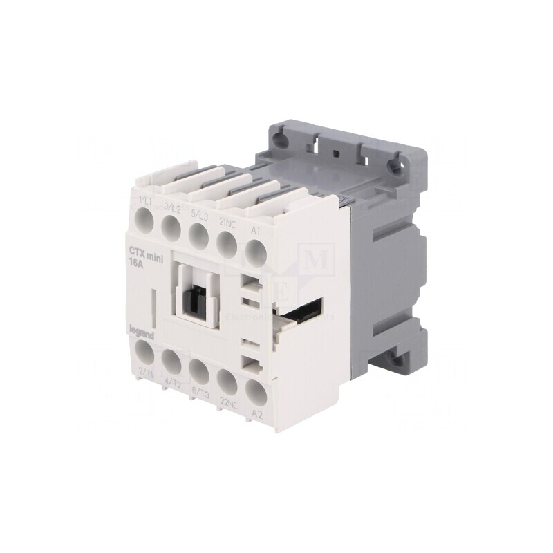 Contactor 3P 16A 230VAC cu Contact NC | Electronic-mag.ro | Componente Electronice