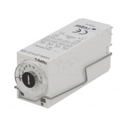 Timer 0.1s-100h 4PDT 250VAC 6A 24VDC IP40 | Electronic-mag.ro | Componente Electronice