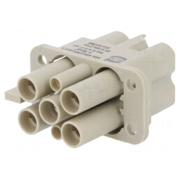 Conector HDC Han Q PIN 7(5+2) Mamă | Electronic-mag.ro | Componente Electronice