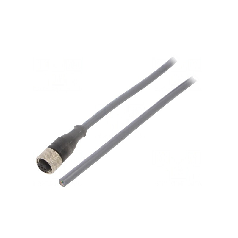 Cablu de Conectare M12 5 PIN 10m 63VAC 2.2A | Electronic-mag.ro | Componente Electronice