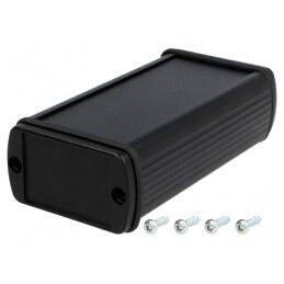 Carcasă aluminiu IP65 57x100x32mm ALUBOS X | Electronic-mag.ro | Componente Electronice