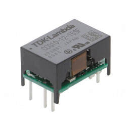 Convertor DC/DC 10W 4,5-18V la 15V 700mA THT | Electronic-mag.ro | Componente Electronice