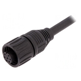 Conector Circular 7 Pin Mamă pentru Cabluri ECOMATE