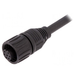 Conector Circular 7 Pin Mamă pentru Cabluri ECOMATE | Electronic-mag.ro | Componente Electronice