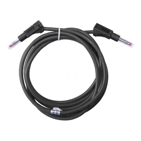 Cablu de măsurare 45A mufă banană 4 mm ambele părți | Electronic-mag.ro | Componente Electronice