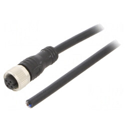 Cablu Conectare M12 5 PIN 10m PVC 80°C | Electronic-mag.ro | Componente Electronice