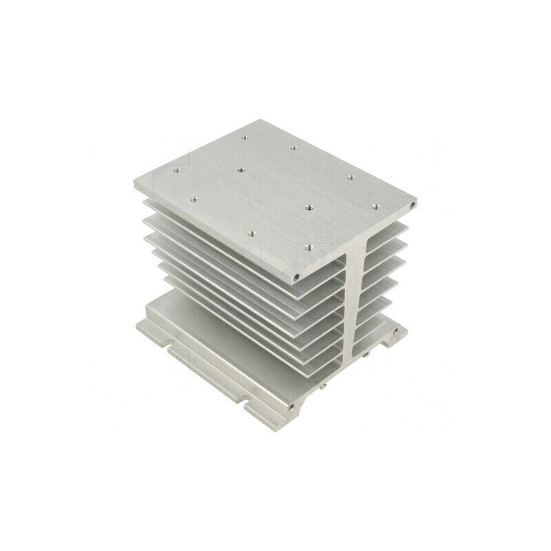 Radiator Aluminiu Extrudat H 96mm L 106mm W 110mm | Electronic-mag.ro | Componente Electronice