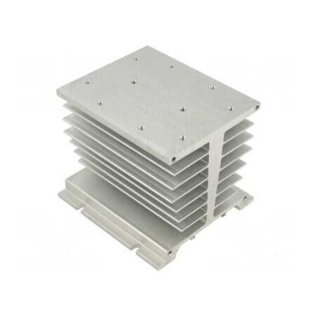 Radiator Aluminiu Extrudat H 96mm L 106mm W 110mm | Electronic-mag.ro | Componente Electronice