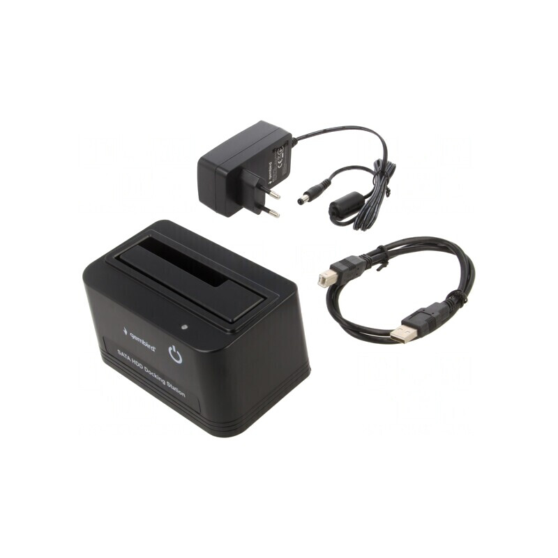 Stație de Andocare USB 2.0 Neagră | Electronic-mag.ro | Componente Electronice