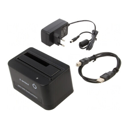 Stație de Andocare USB 2.0 Neagră | Electronic-mag.ro | Componente Electronice