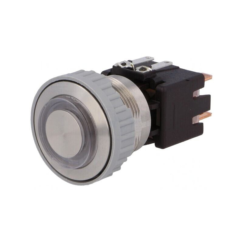 Comutator Anti-Vandalism Verde DPST-NO 12A 250VAC IP64 | Electronic-mag.ro | Componente Electronice