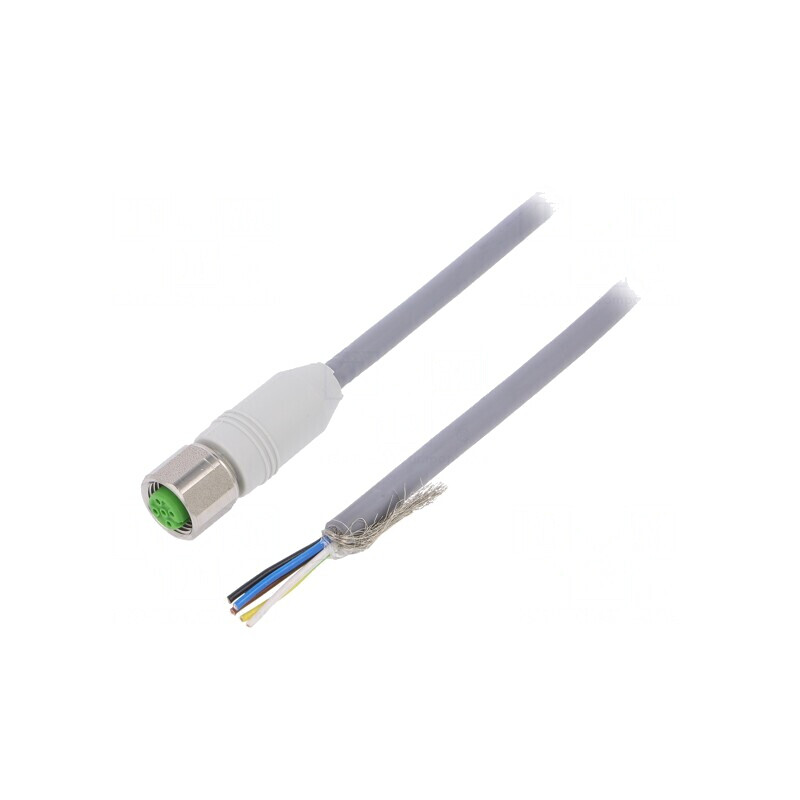 Cablu de Conectare M12 5PIN Drept 3m 60VAC | Electronic-mag.ro | Componente Electronice Cablu de Conectare M12 5PIN Drept 3m 60VAC | Electronic-mag.ro | Componente Electronice
