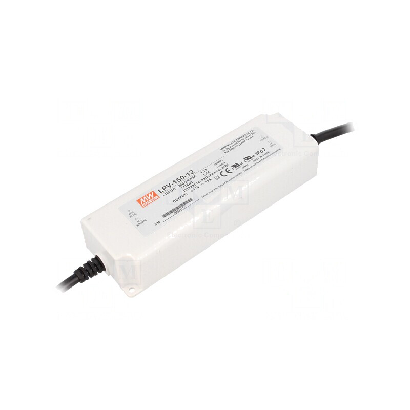 Alimentator LED 120W 12V 10A IP67 | Electronic-mag.ro | Componente Electronice