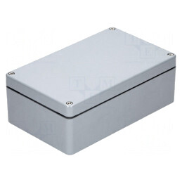 Carcasă Universală Poliester Gri IP66 160x260x91 mm | Electronic-mag.ro | Componente Electronice