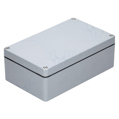 Carcasă Universală Poliester Gri IP66 160x260x91 mm | Electronic-mag.ro | Componente Electronice