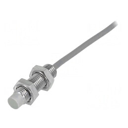 Senzor Inductiv PNP NO 0-6mm 10-30VDC M8 IP67 200mA 2m | Electronic-mag.ro | Componente Electronice