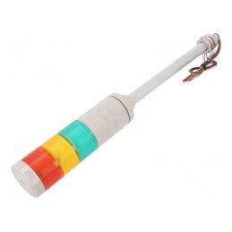 Coloană de Semnalizare LED Roșu/Ambră/Verde STG50L-BZ-3-24 | Electronic-mag.ro | Componente Electronice