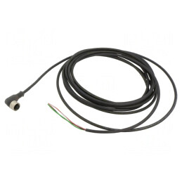Cablu de Conectare UNF 1/2-20 PIN 3 Unghi 5m 250VAC | Electronic-mag.ro | Componente Electronice
