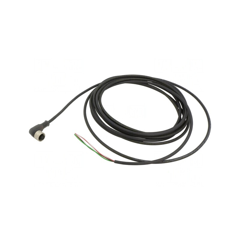 Cablu de Conectare UNF 1/2-20 PIN 3 Unghi 5m 250VAC | Electronic-mag.ro | Componente Electronice
