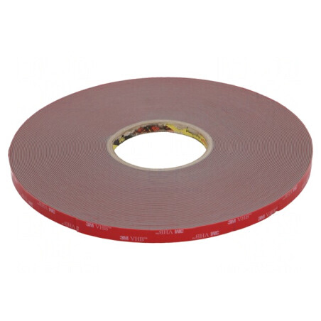 Bandă de fixare acrilică gri 12mm x 33m, 3M VHB GPH 110 | Electronic-mag.ro | Componente Electronice