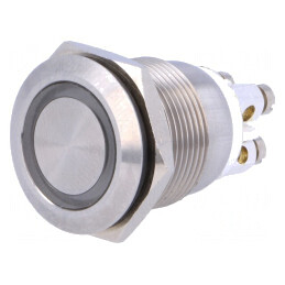 Comutator Anti-Vandalism Alb IP66 24VDC | Electronic-mag.ro | Componente Electronice