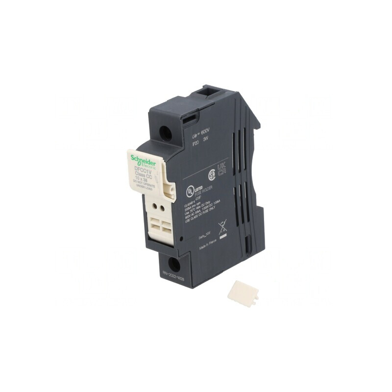 Suport Siguranță Șină DIN Poli 1 | Electronic-mag.ro | Componente Electronice
