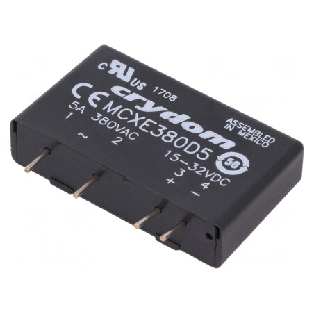 Releu Semiconductor Monofazat 15-32VAC 5A 48-530VAC | Electronic-mag.ro | Componente Electronice