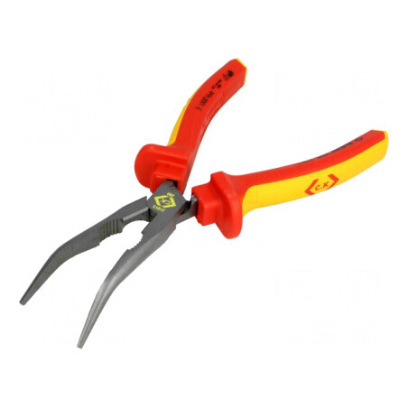 Clești Izolați Curbați Semirotunzi 200mm 1kVAC | Electronic-mag.ro | Componente Electronice