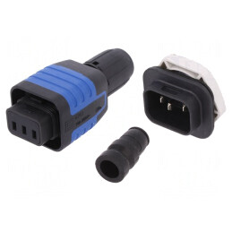 Conector Alimentare AC 4,8x0,8mm Terminal cu Șurub