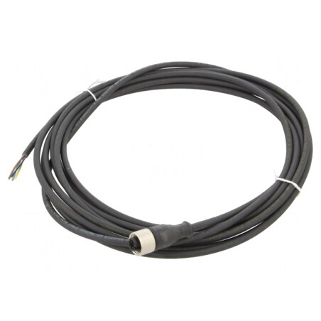 Cablu de Conectare M12 5m 250VAC 4A | Electronic-mag.ro | Componente Electronice