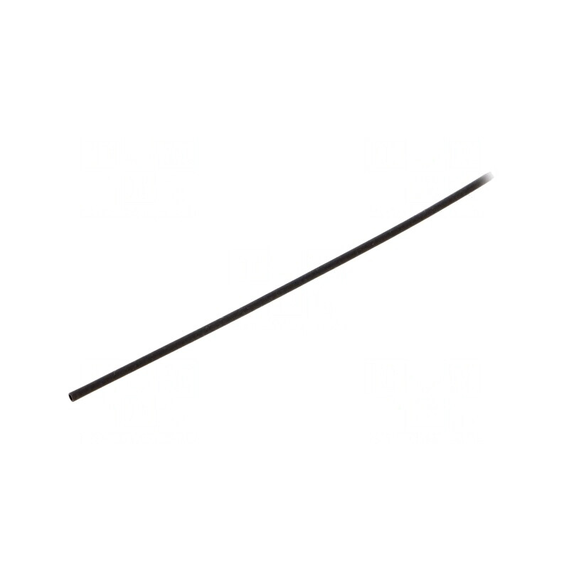 Manșon termocontractabil 1,17mm 1,2m Negru | Electronic-mag.ro | Componente Electronice