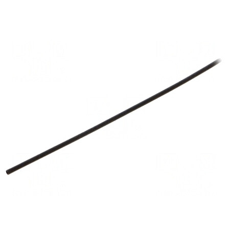 Manșon termocontractabil 1,17mm 1,2m Negru | Electronic-mag.ro | Componente Electronice