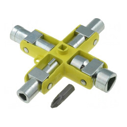Cheie pentru dulapuri de comandă 96x92mm terminaţii rotative | Electronic-mag.ro | Componente Electronice