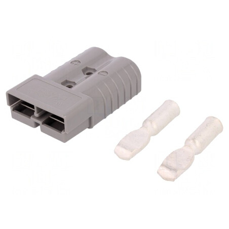 Mufă cablu-cablu hermafrodit SB 350 2 PIN crimpată | Electronic-mag.ro | Componente Electronice