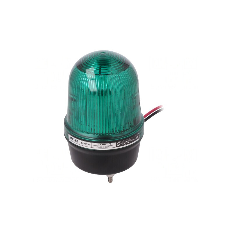 Semnalizator LED Verde 10-30VDC MFL60-12/24-G | Electronic-mag.ro | Componente Electronice