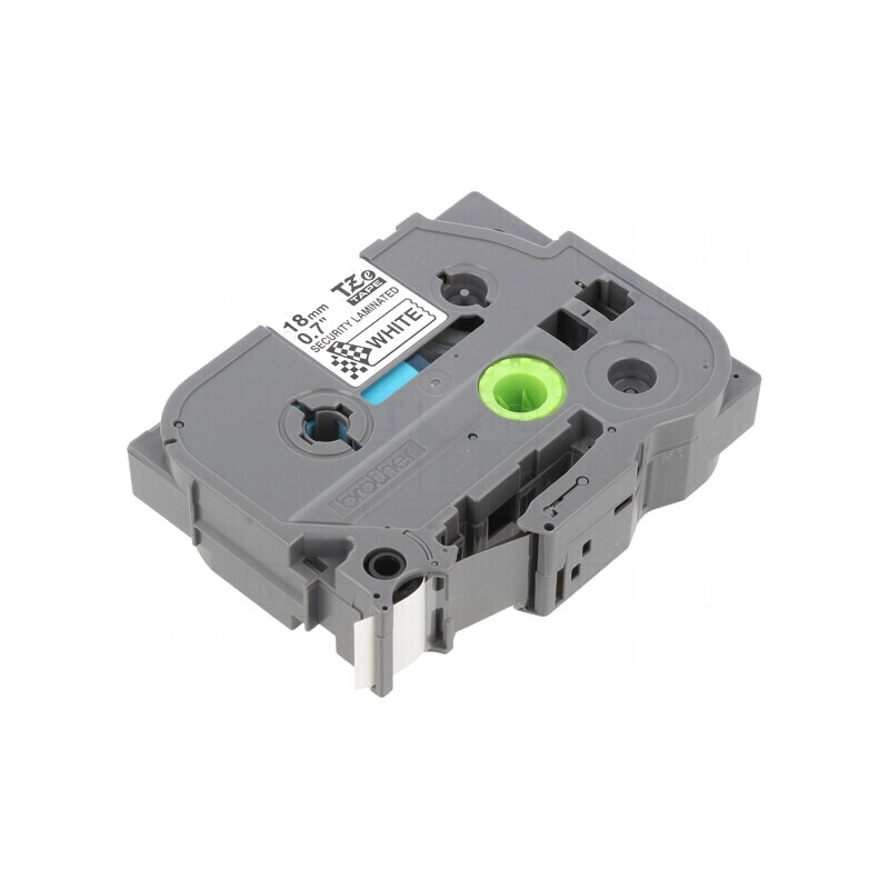 Bandă Albă 18mm x 8m cu Caracter Negru TZE-SE4 | Electronic-mag.ro | Componente Electronice