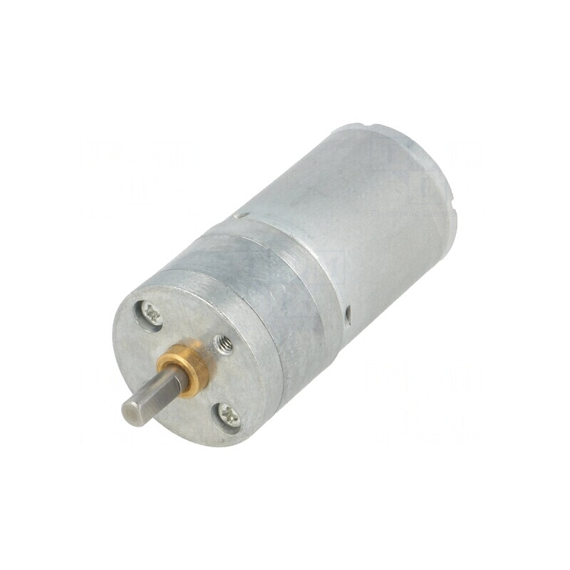 Motor DC cu Transmisie 6V 6.5A Ax Crestătură D | Electronic-mag.ro | Componente Electronice