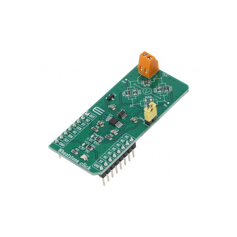 Wheatstone Click Amplificator Analogic SPI 3.3V/5V | Electronic-mag.ro | Componente Electronice